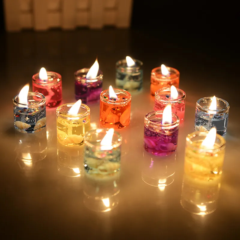 Jelly Candle for Party Use - 6 Pieces