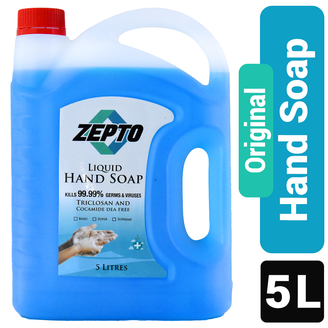 Zepto Handwash- Liquid Floral Hand Soap - 5 Liter