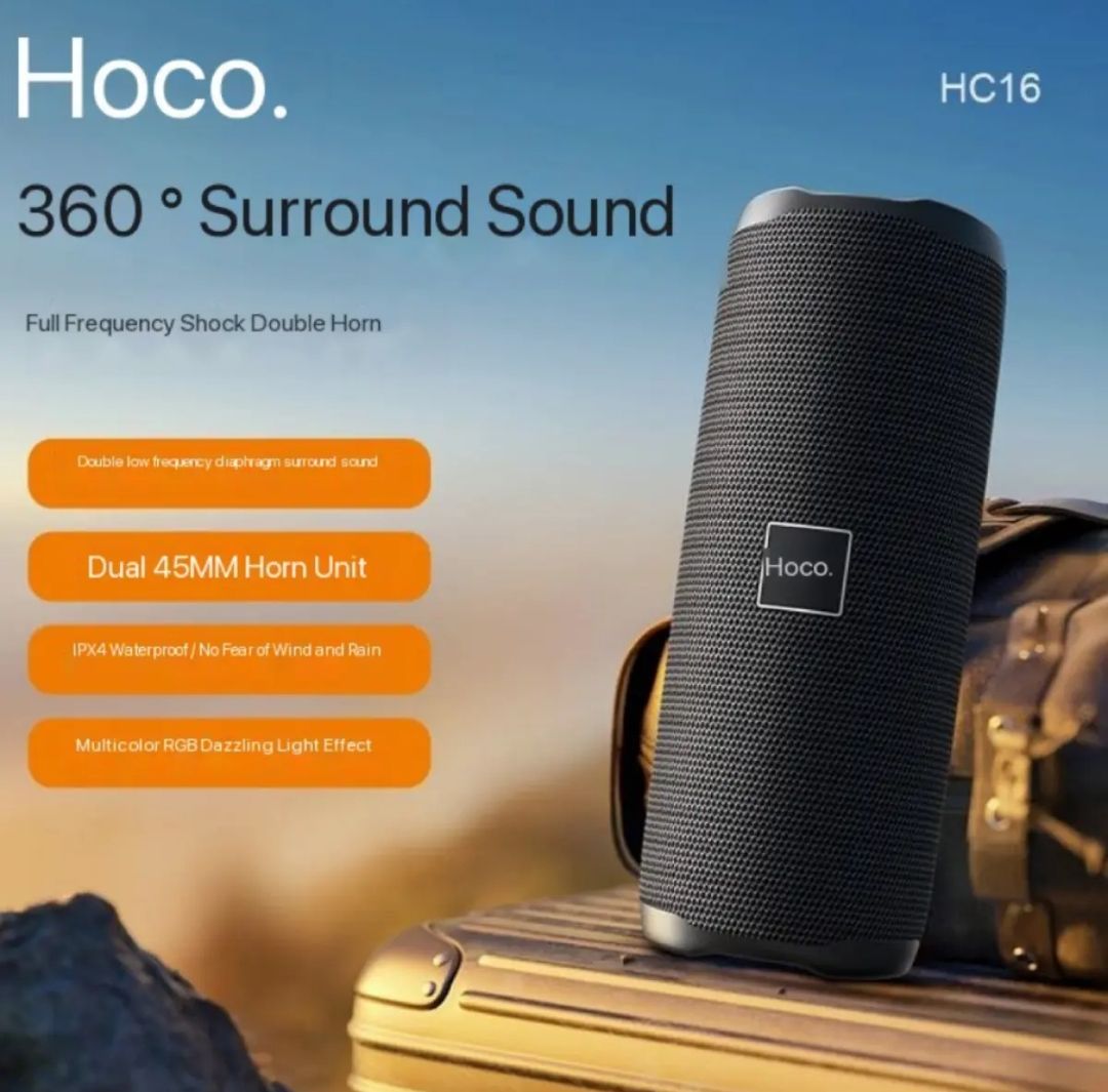 Hoco HC16 True Wireless Waterproof 10W Bluetooth Speaker