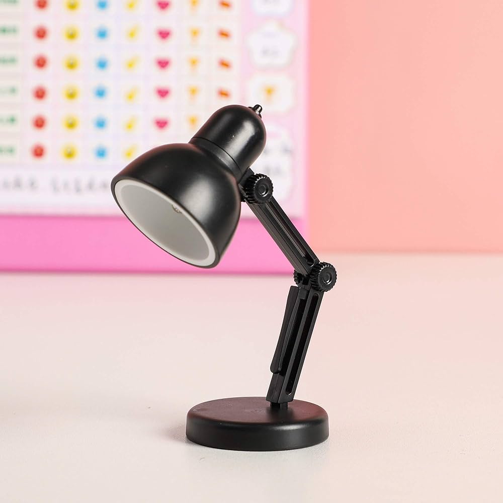 Mini Led Reading Light Lamp Desk Table Lighting Home Office Bedroom Bedside Study Miniature - Table Lamp