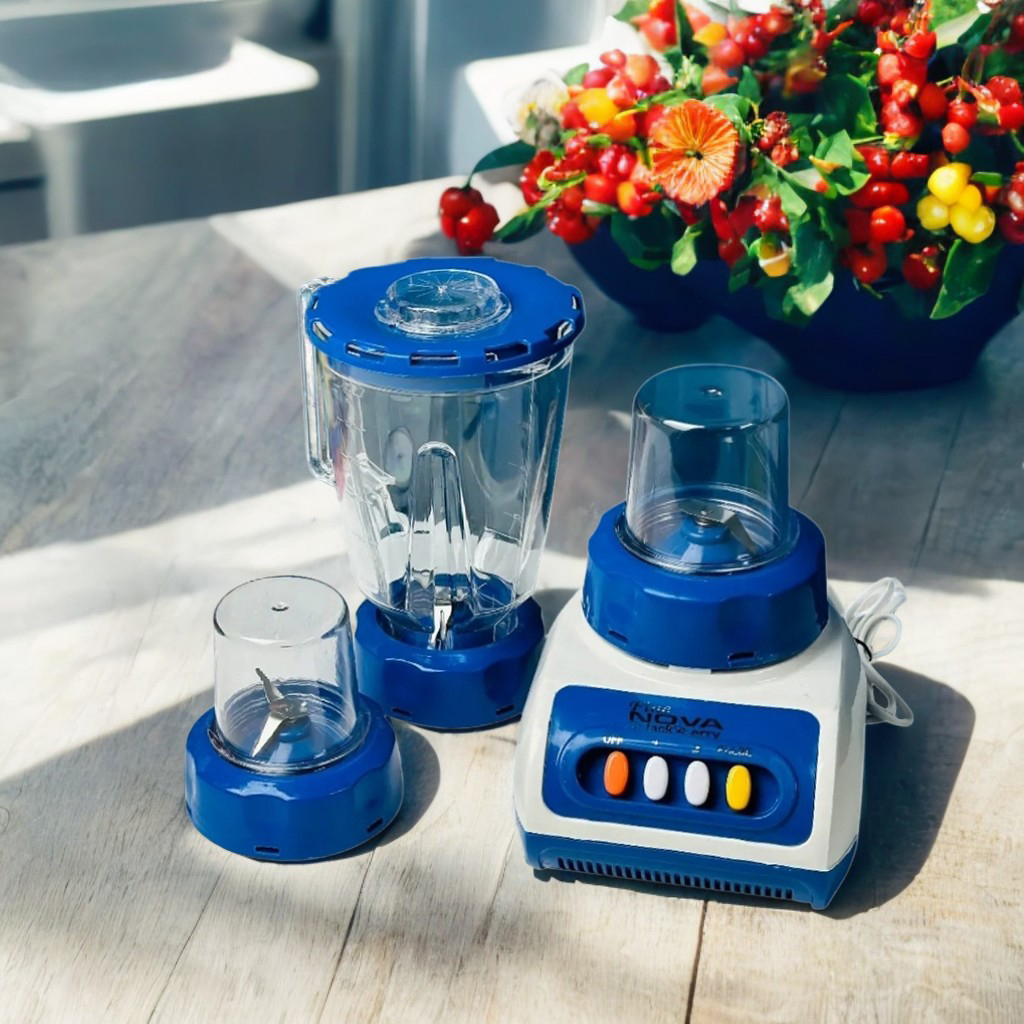 Nova | Narita | Nowake | Prestige Electric Blender And Mixer (3 In 1) - Blender Machine - Versatile 3-in-1 Kitchen Appliance