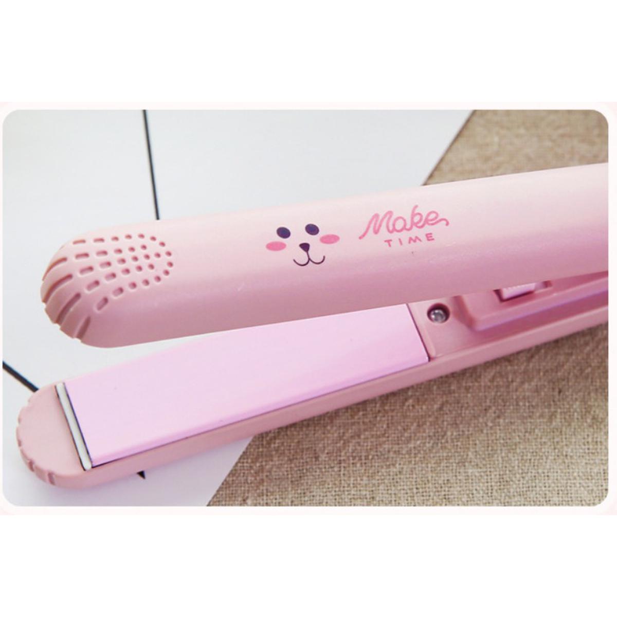 Flat Iron Hair Straightener Anti-Scald Function, Quick Heating, Single Pack
