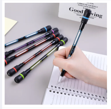 Creative New Spinner Toy Adult Kids Antistress Spinning Pen Plastic Spiner Pen Stress Reliever Anti-slip Hand Spinner Stress Toy