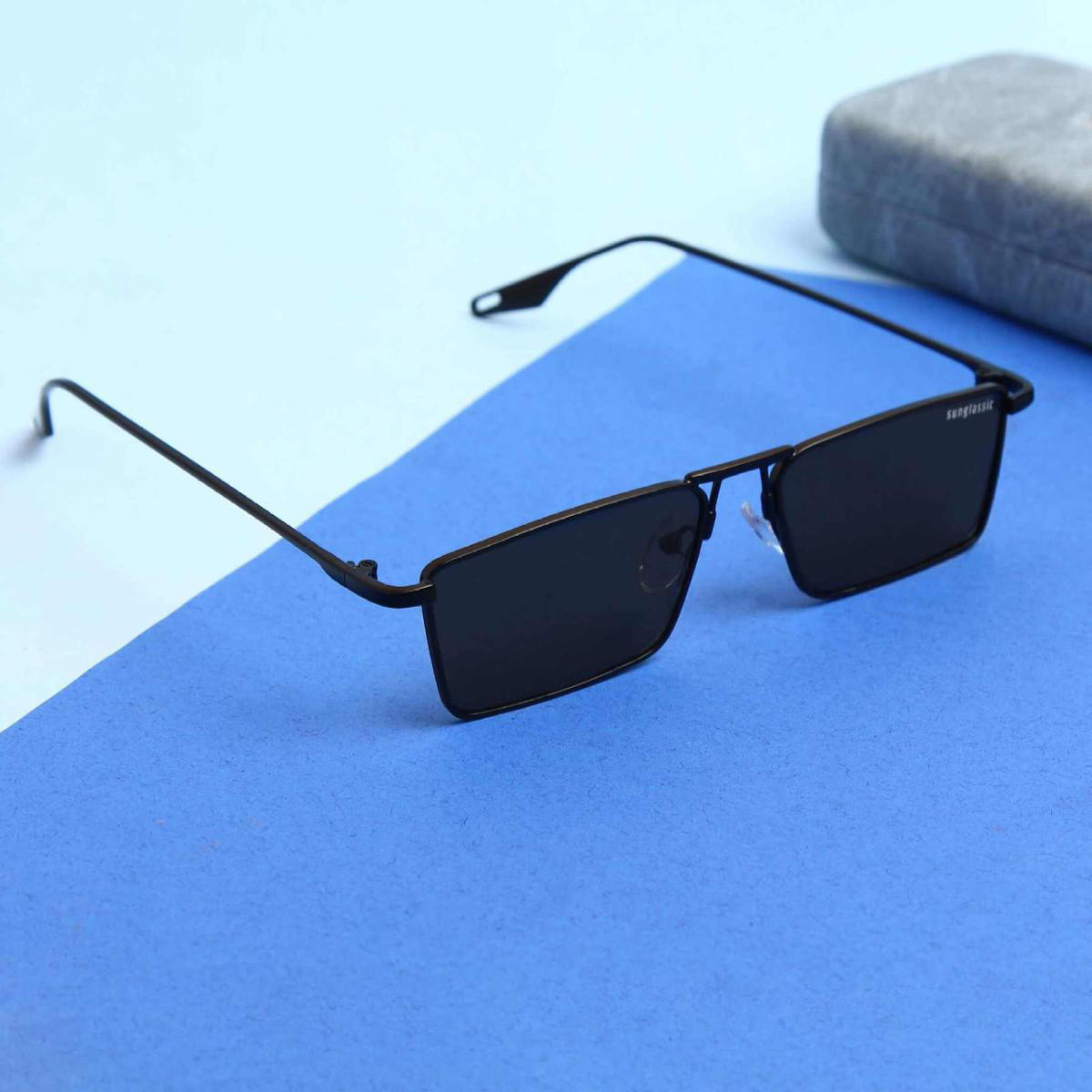 New Stylish and Fashionable Trendy Small Square Sunglasses - Sun Glass For Men