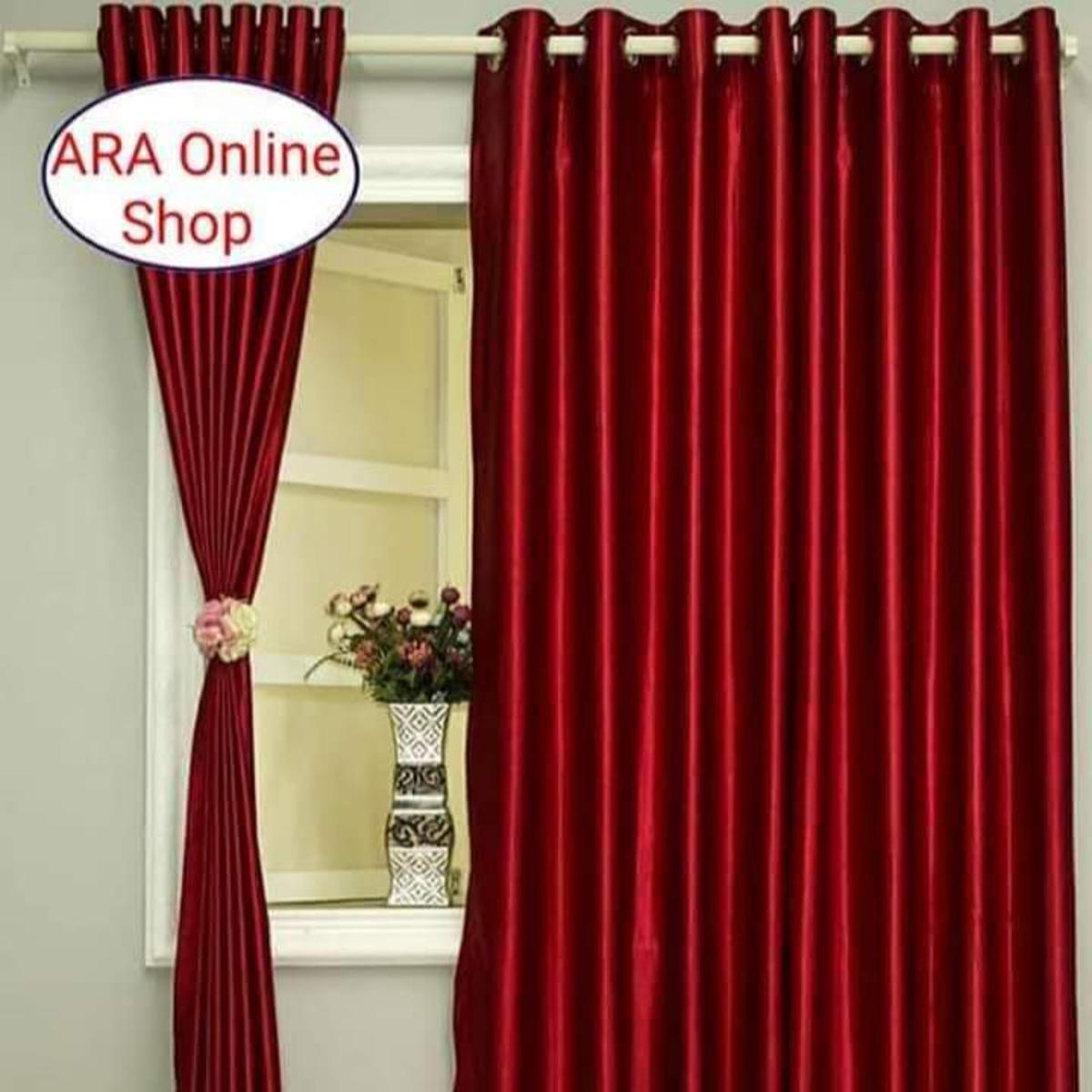 New Exclusive synthetic curtain ( 4 kuci porda collection for window & door 1pcs )