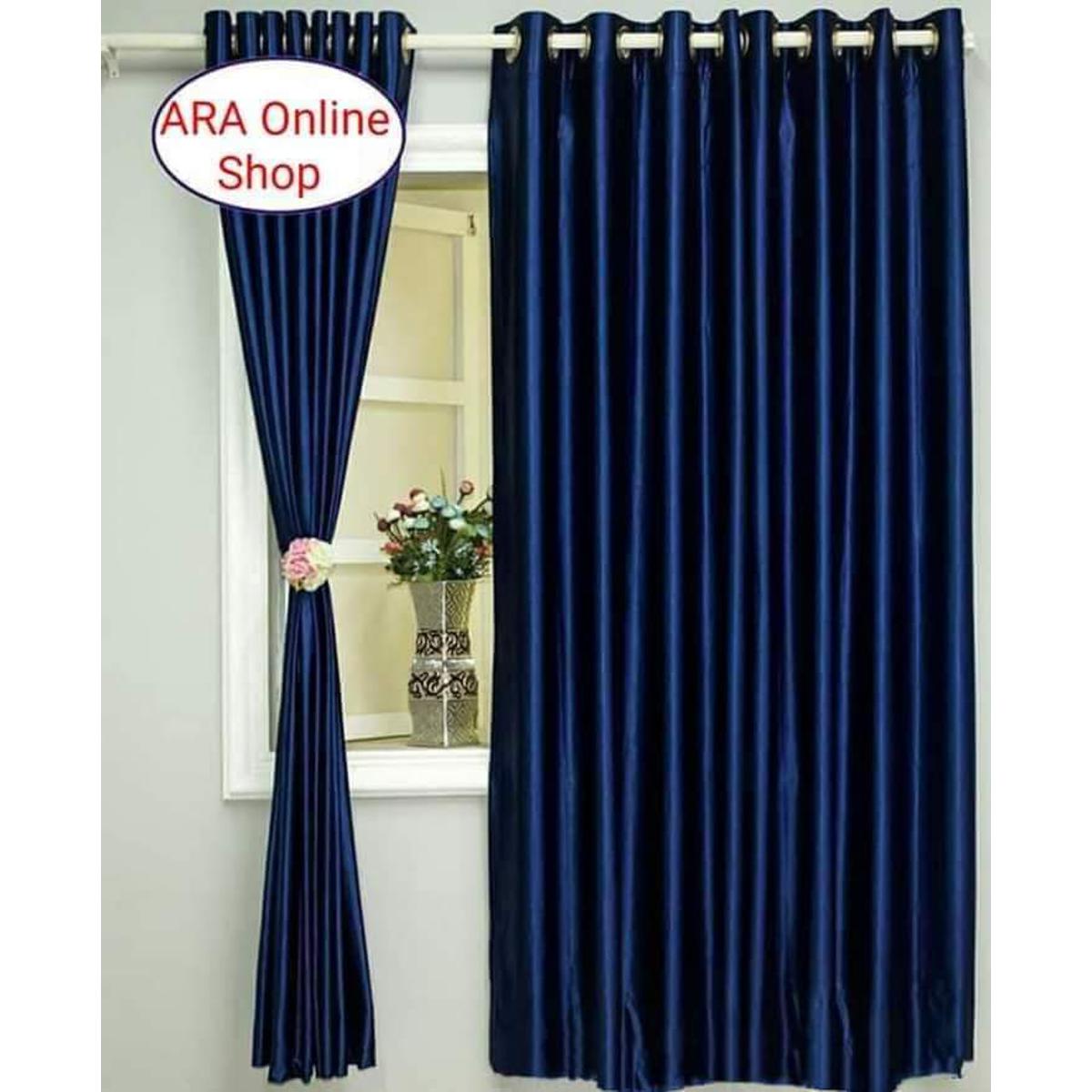 New Exclusive design syntatic curtain ( One color porda )4kuci 82/42 inchi
