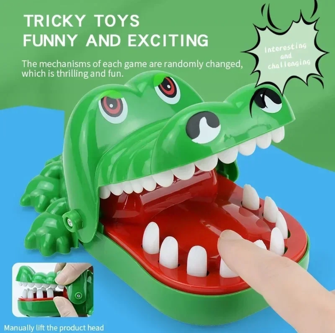Crocodile Teeth Toys Game For Kids
