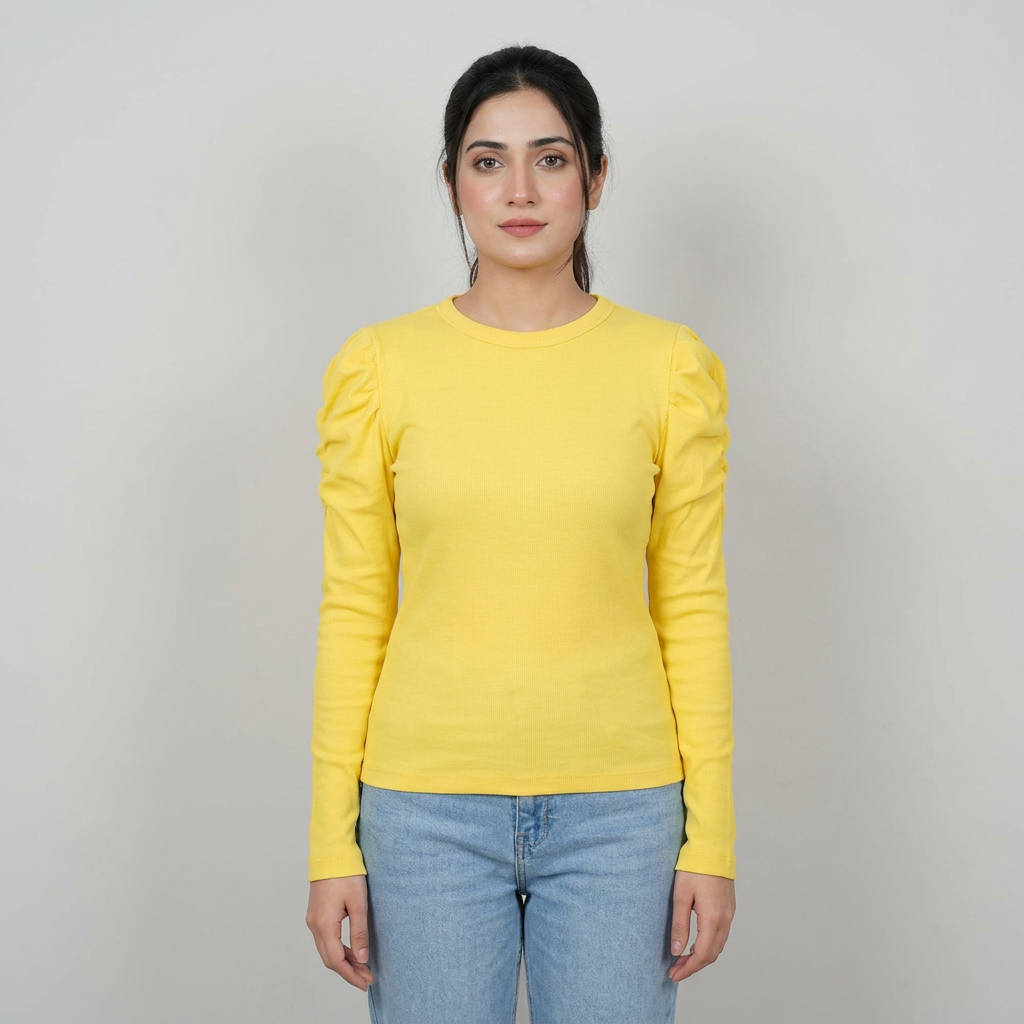 Full sleeve full body crop top blouse for womens and girls