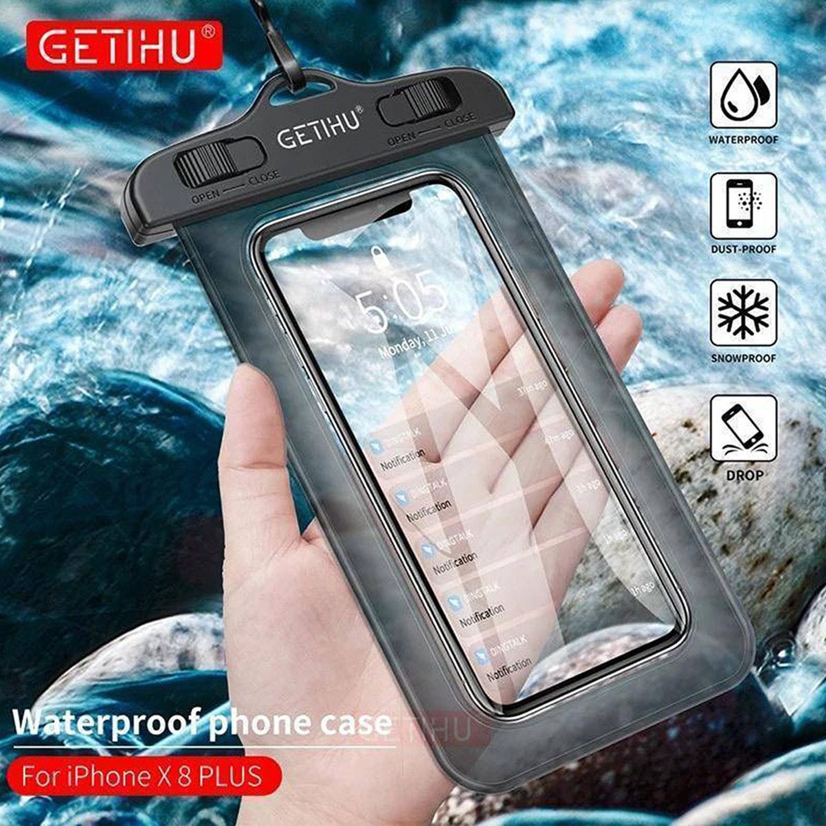 Universal Waterproof Pouch Bag For Phone