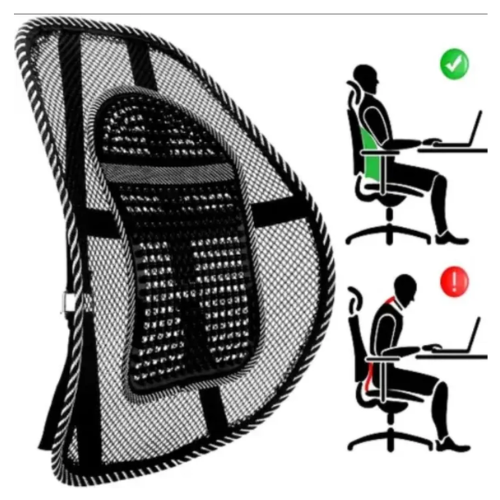 Sit Right Back Chair Support - Black Lifestyle Mall