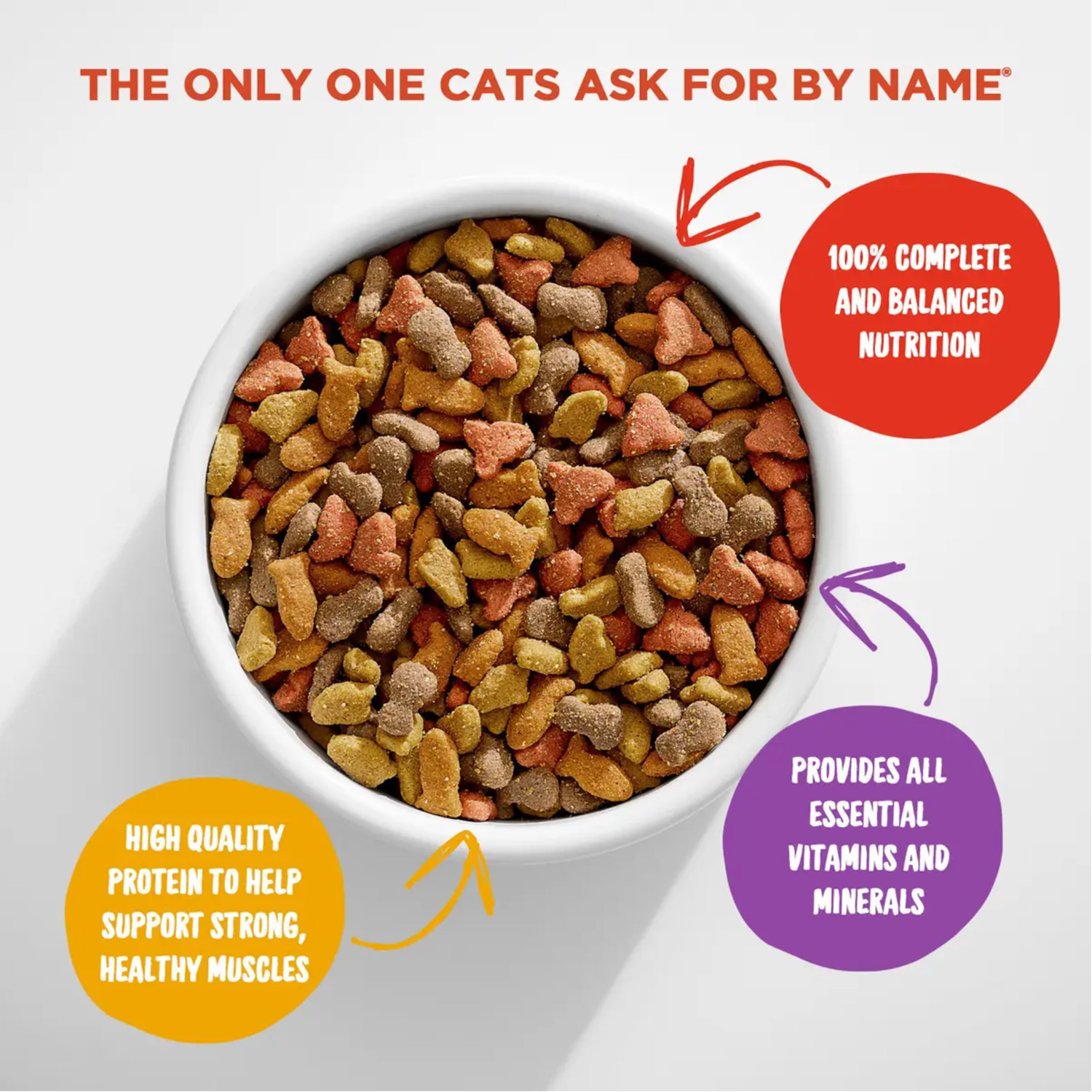 Open Loose Cat Food for Adult Cats 500g