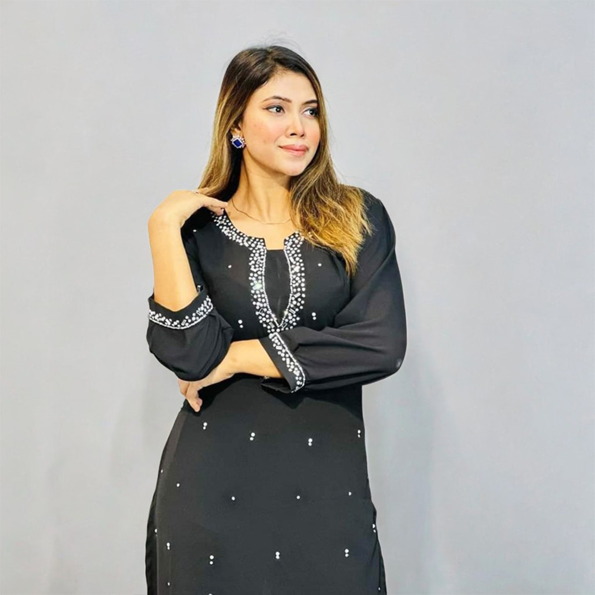 Soft Silk Readymade Shalwar Kameez for Women