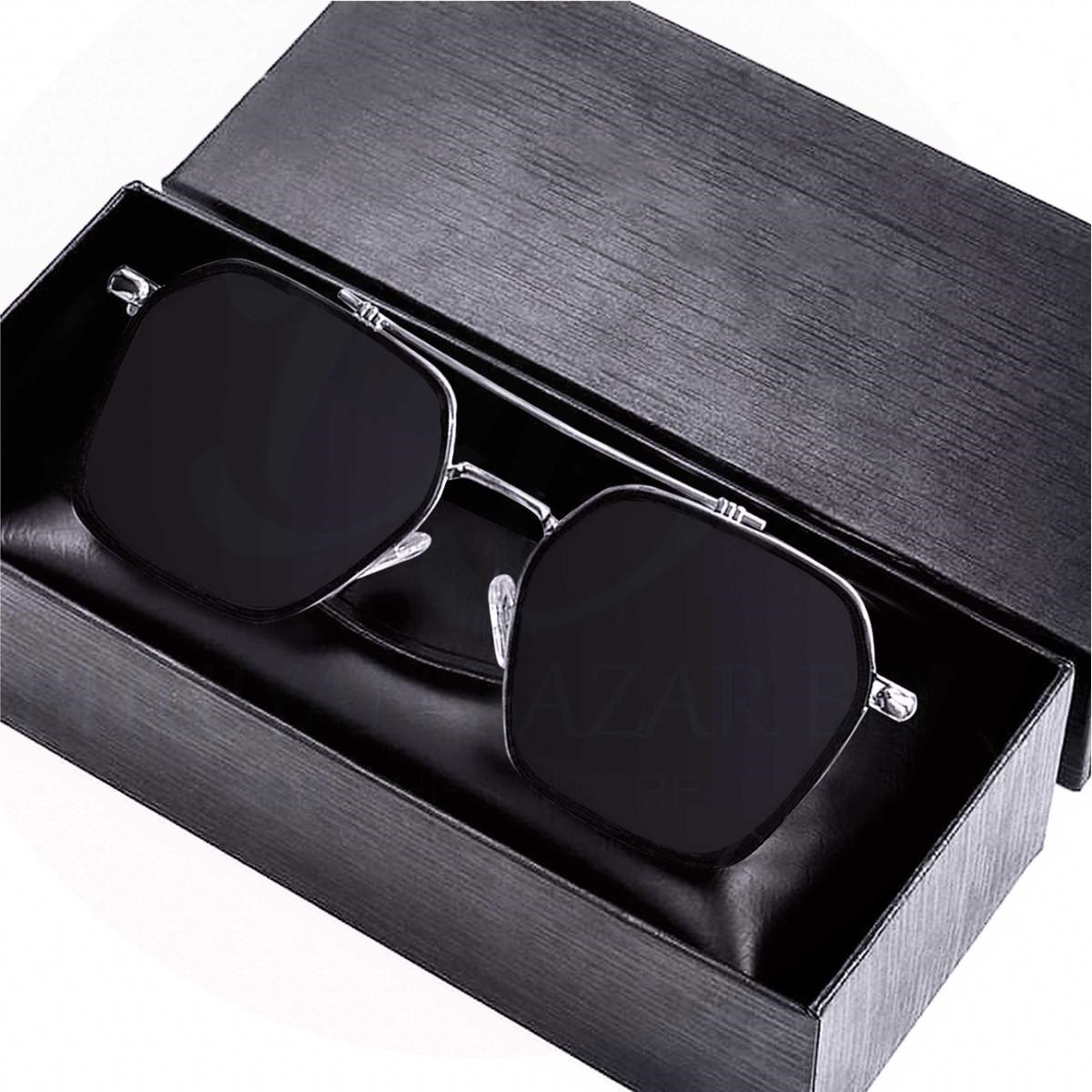 Anti-reflective UV400 Squre sunglass for men