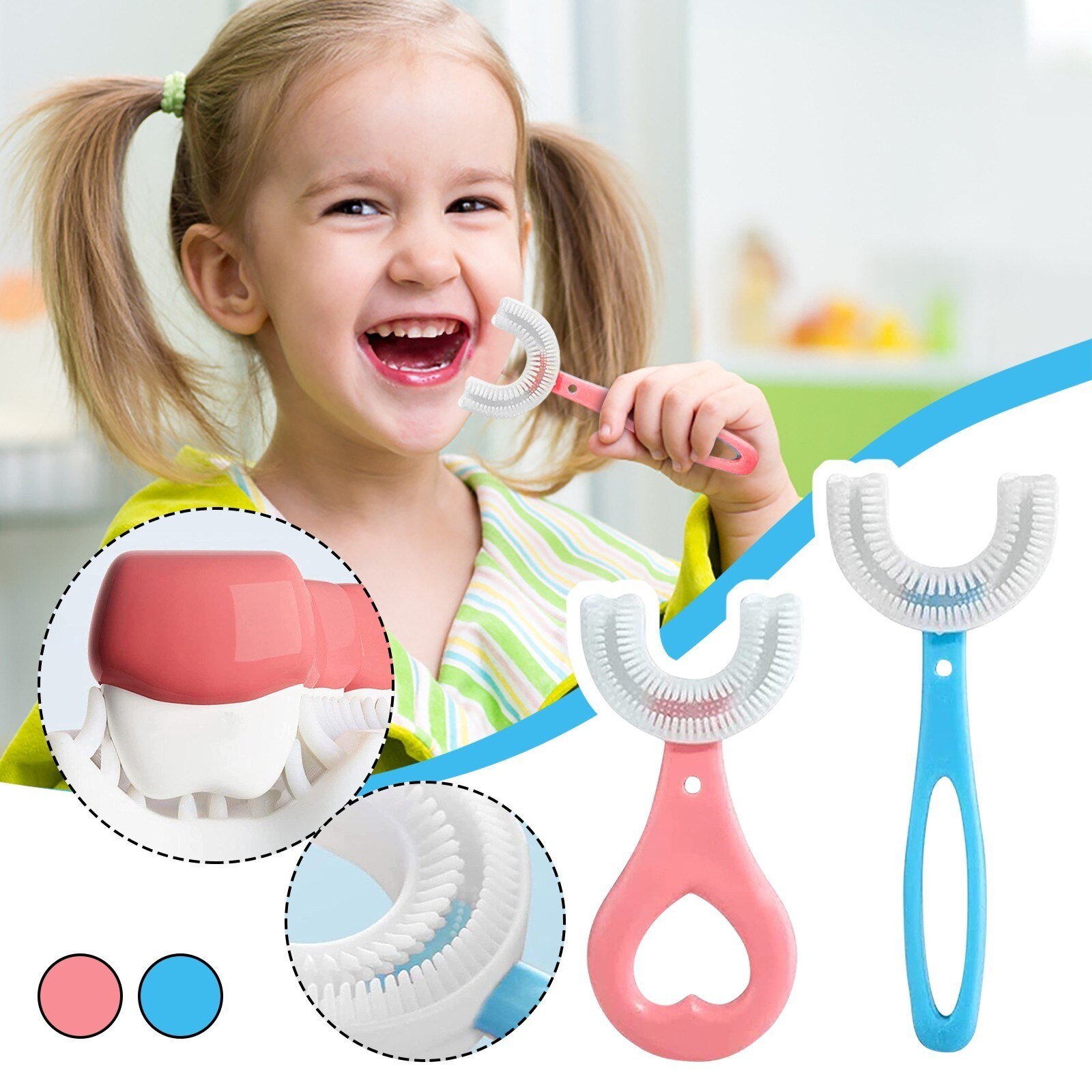 Silicone Baby Tooth Cleaner Brush Teether Brushes