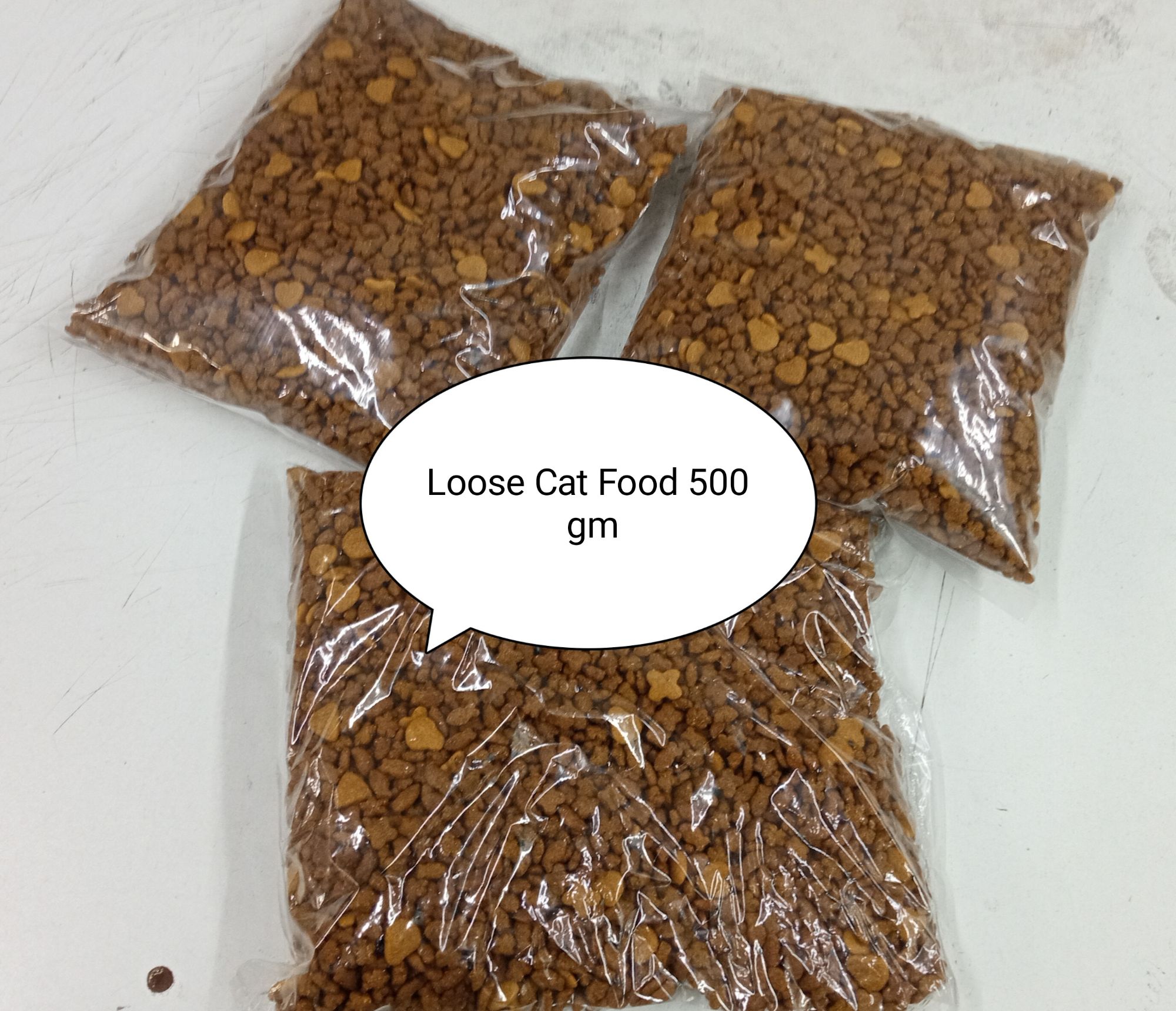 Loose Cat Food for Adult Cats 500 GM