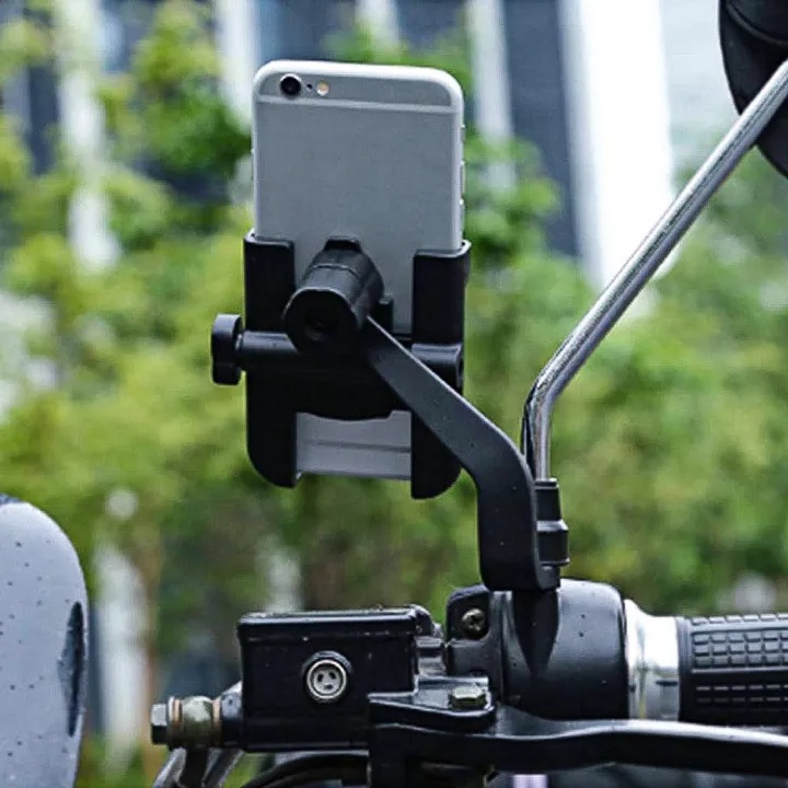High Quality Full Metal bike Motorcycle Mobile Phone Bracket Mountain Bike Aluminum Alloy Bike Mobile Phone Holder