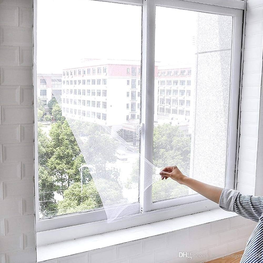 Premium Mosquito Net for Window – 5/6 Feet, Durable & Breathable Insect Protection Canopy