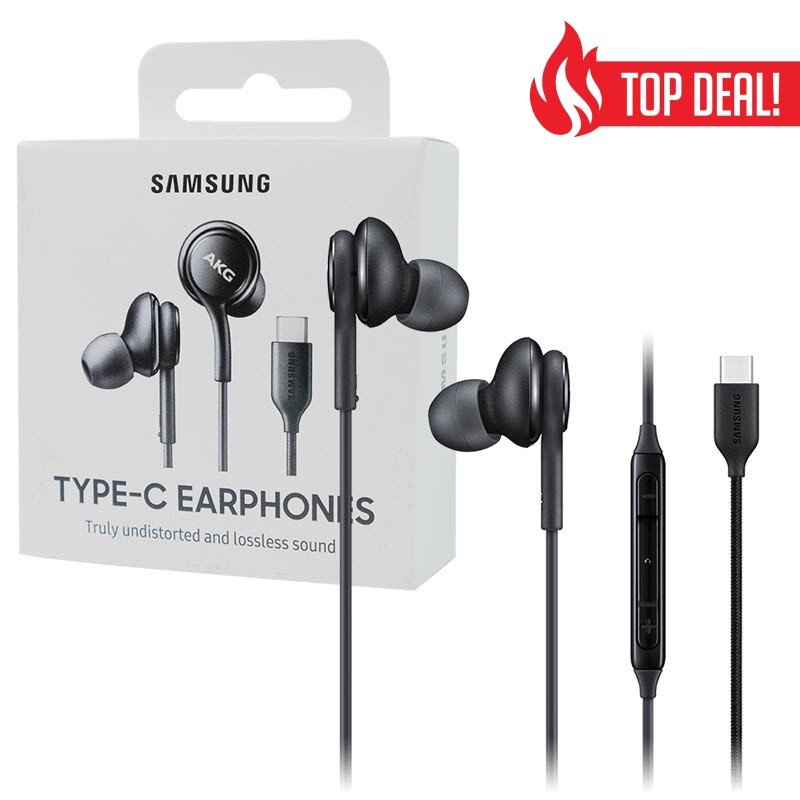 AKG Black Samsung Type C Earphones/Headphone