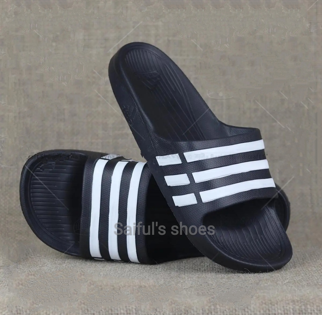 Men Slides Slipper Sandal For Long-Lastic Use Black