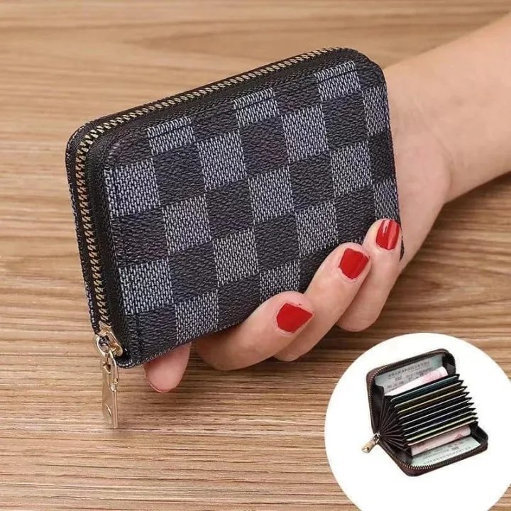 Multi Slot Card Holder Vintage Small Wallet
