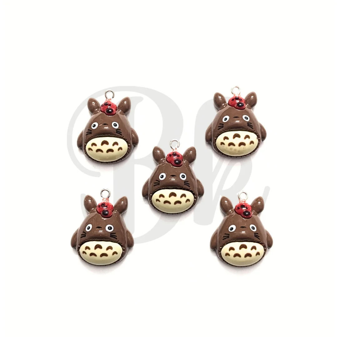 Brown Totoro Charms